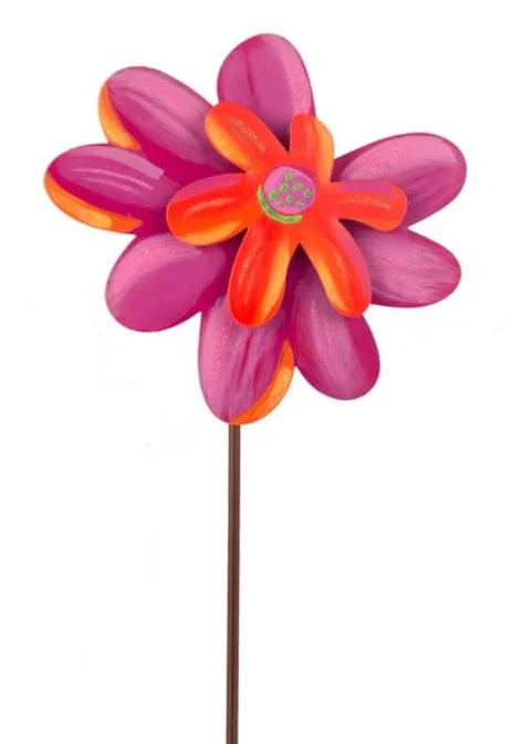Enchanted Flowers Small Metal Stakes - Choose from 3 Colors - Image 5