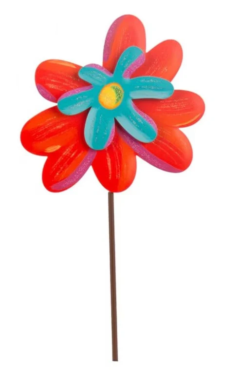 Enchanted Flowers Small Metal Stakes - Choose from 3 Colors - Image 6