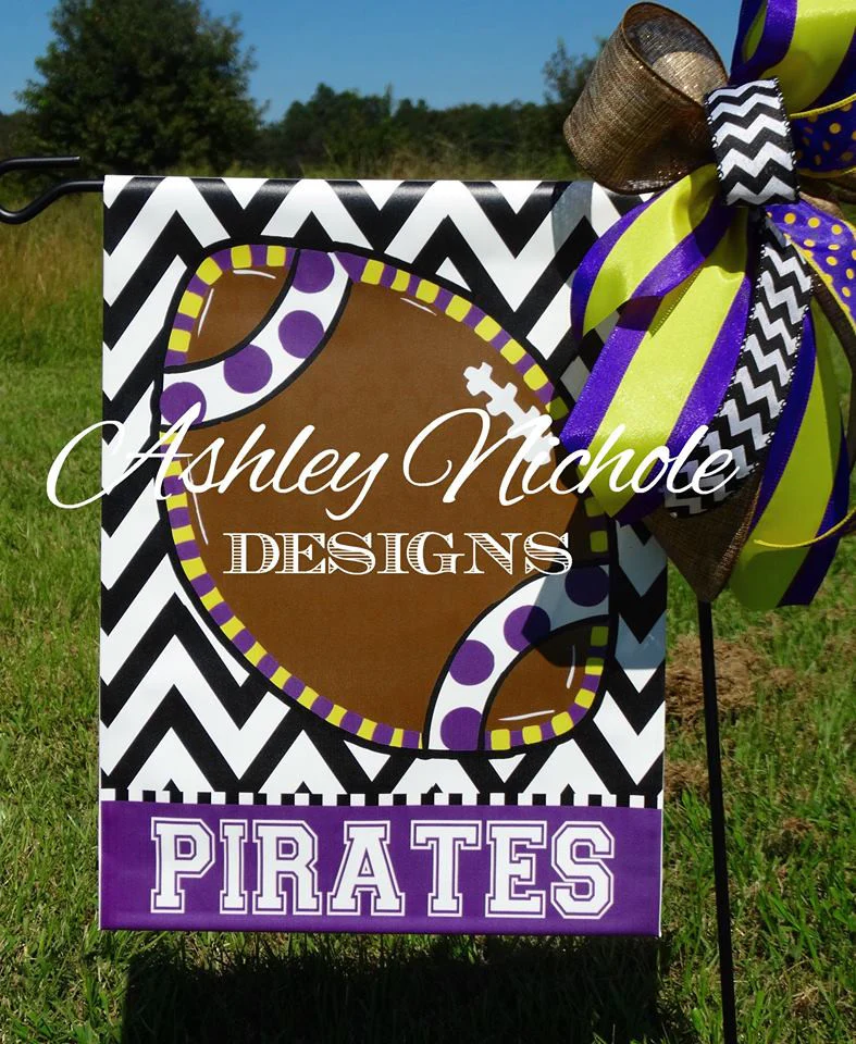 Football - Vinyl Garden Flag - Image 3