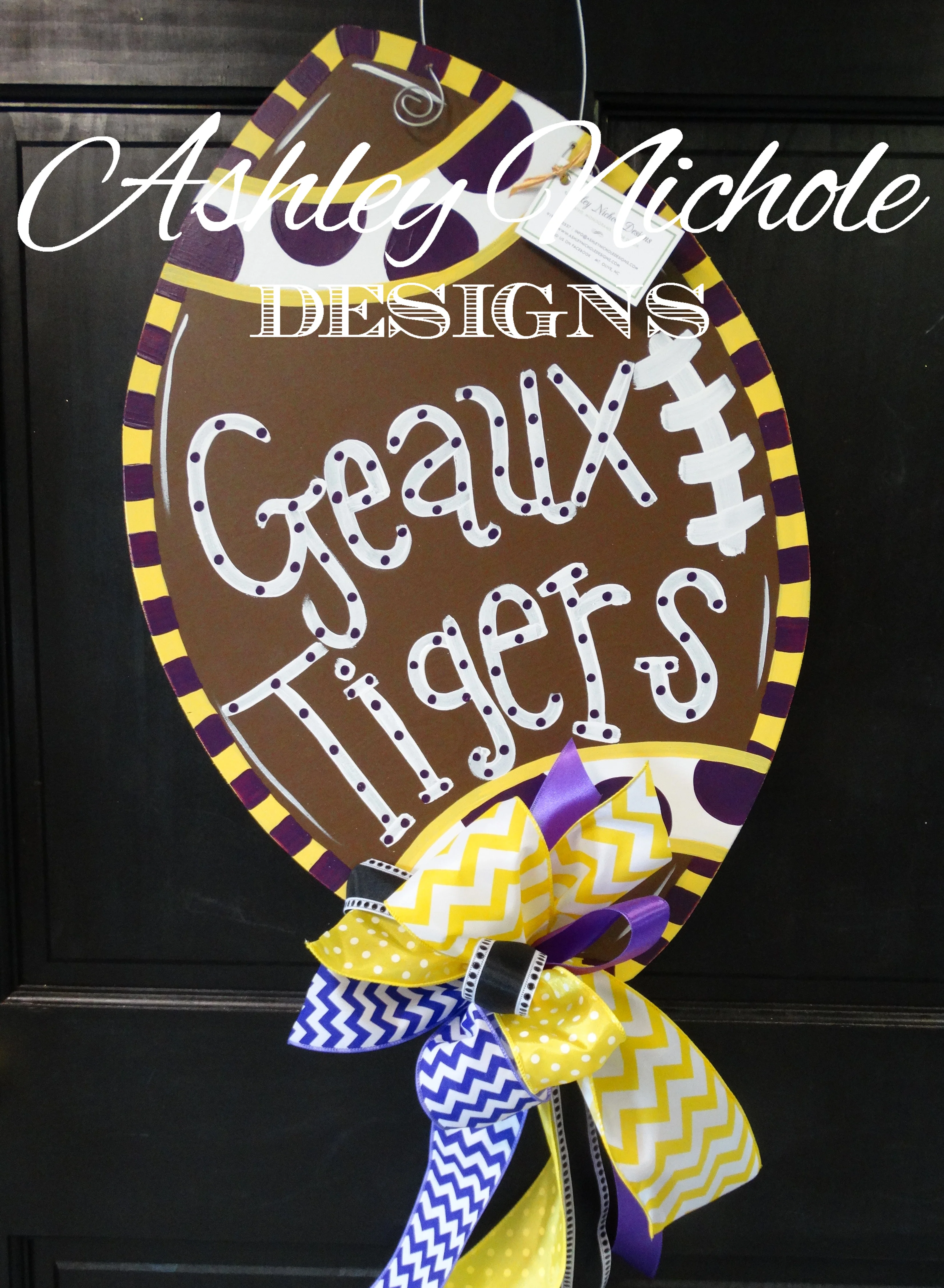 Team Football Door Hanger - Image 11