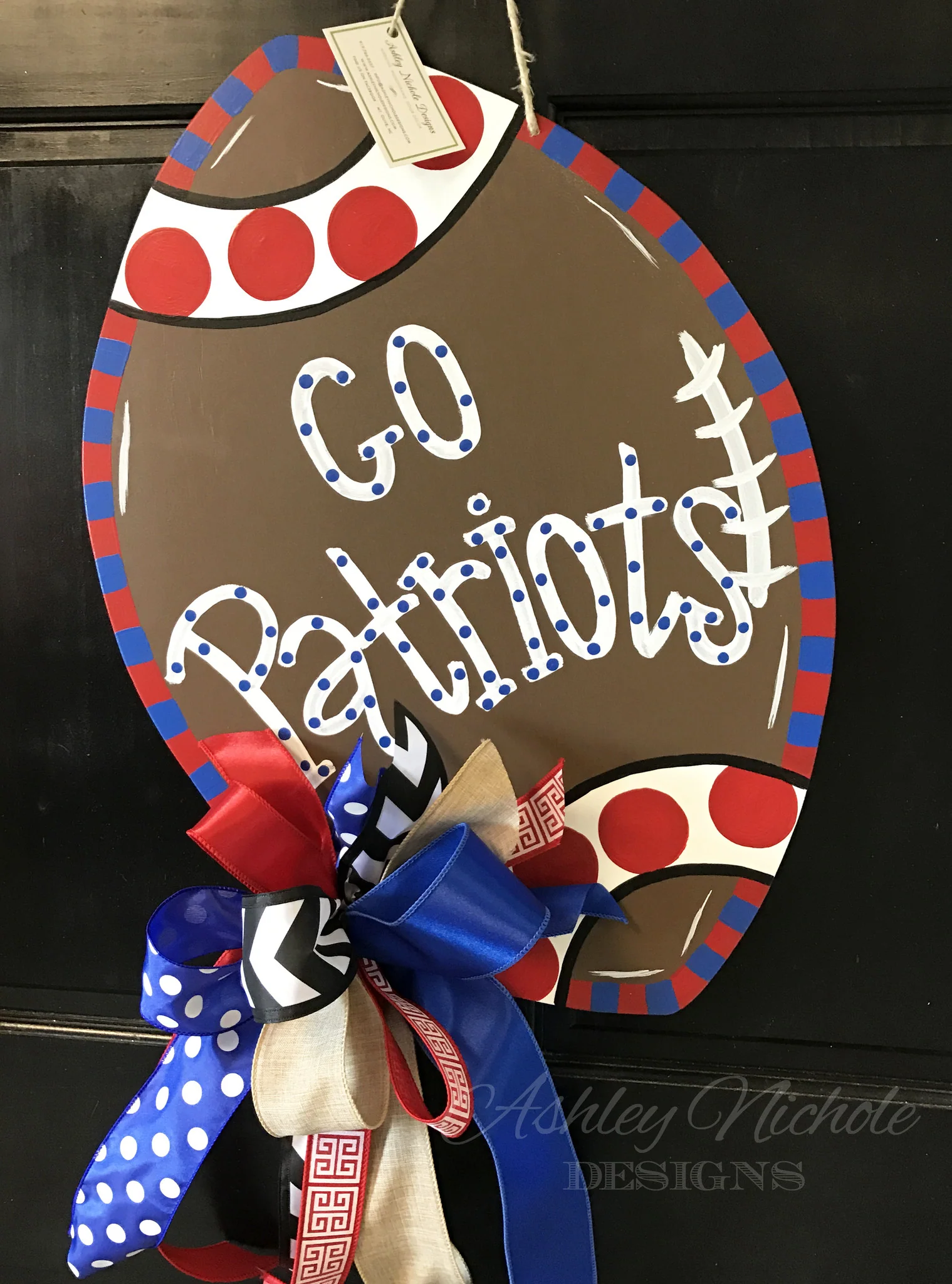 Team Football Door Hanger - Image 4