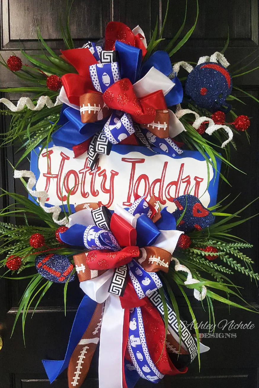 Team Football Wreath - CHOOSE your team! - Image 3