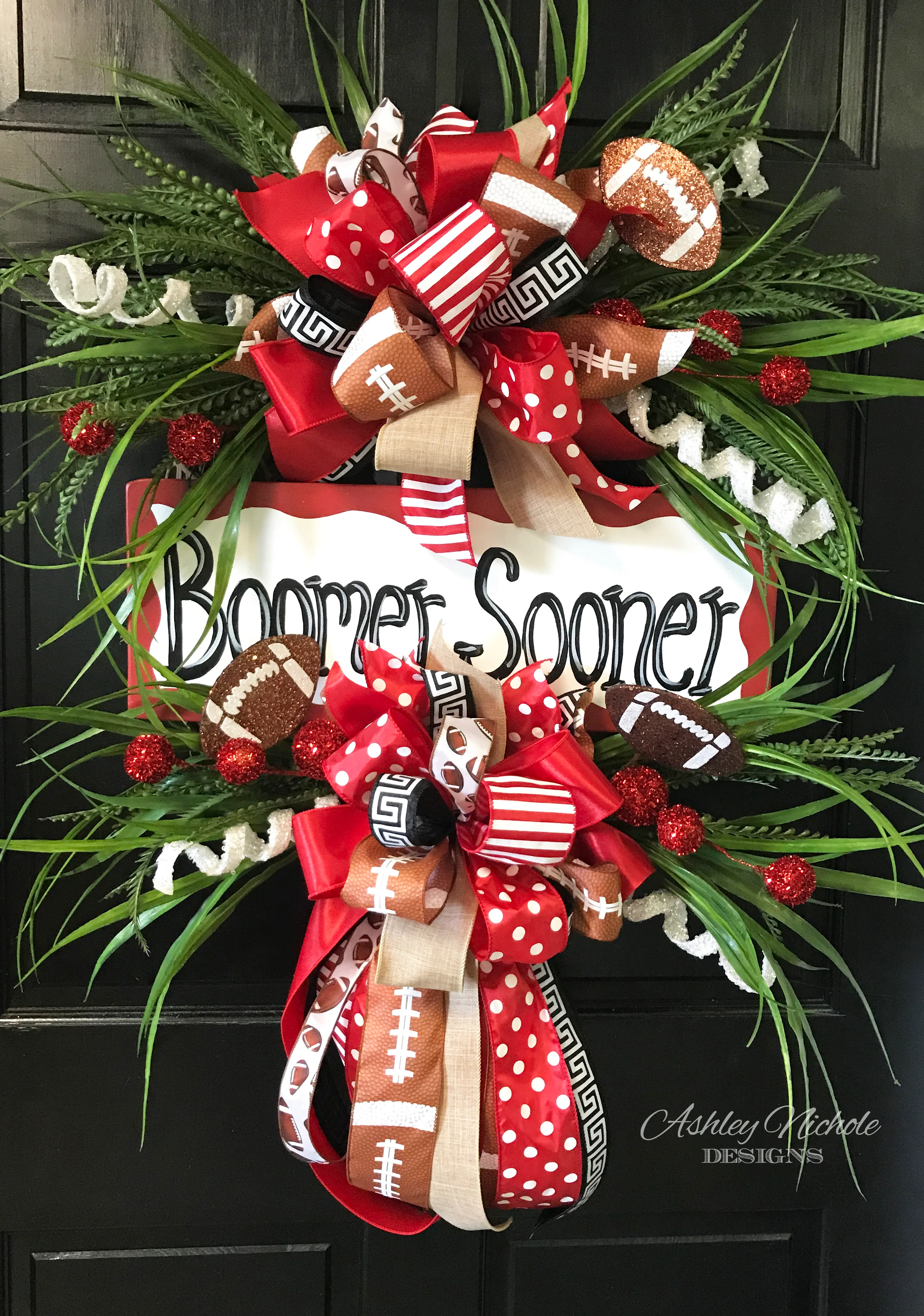 Team Football Wreath - CHOOSE your team! - Image 4