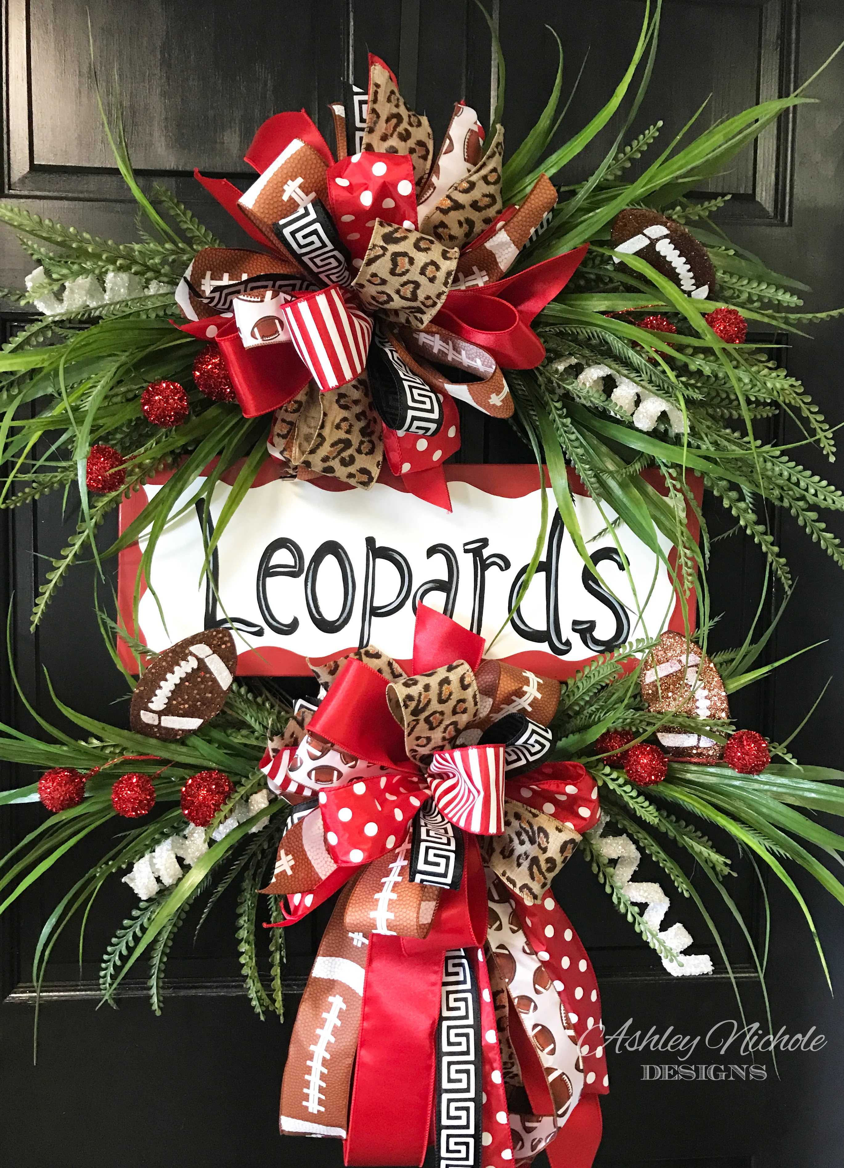Team Football Wreath - CHOOSE your team! - Image 6