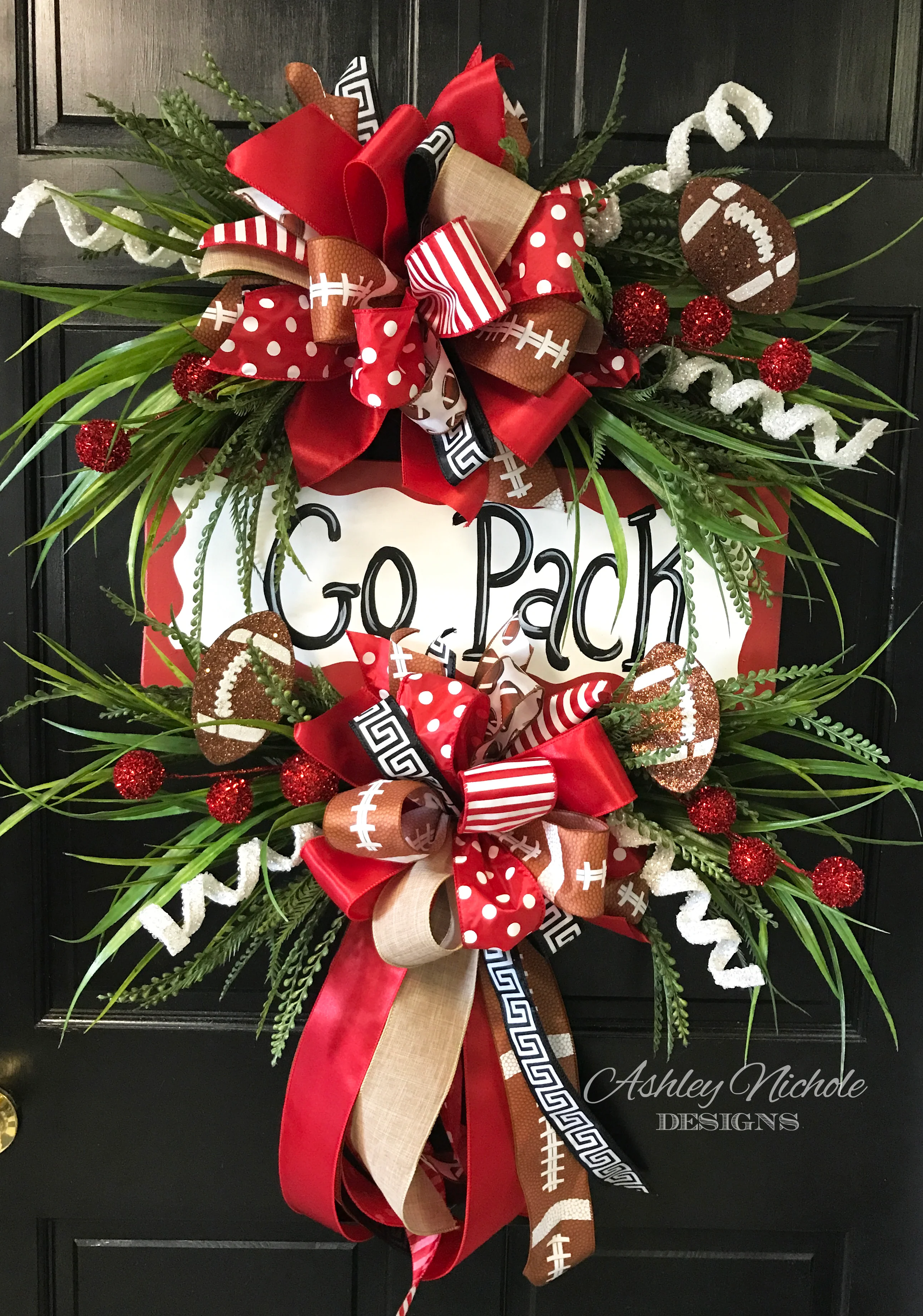 Team Football Wreath - CHOOSE your team! - Image 7