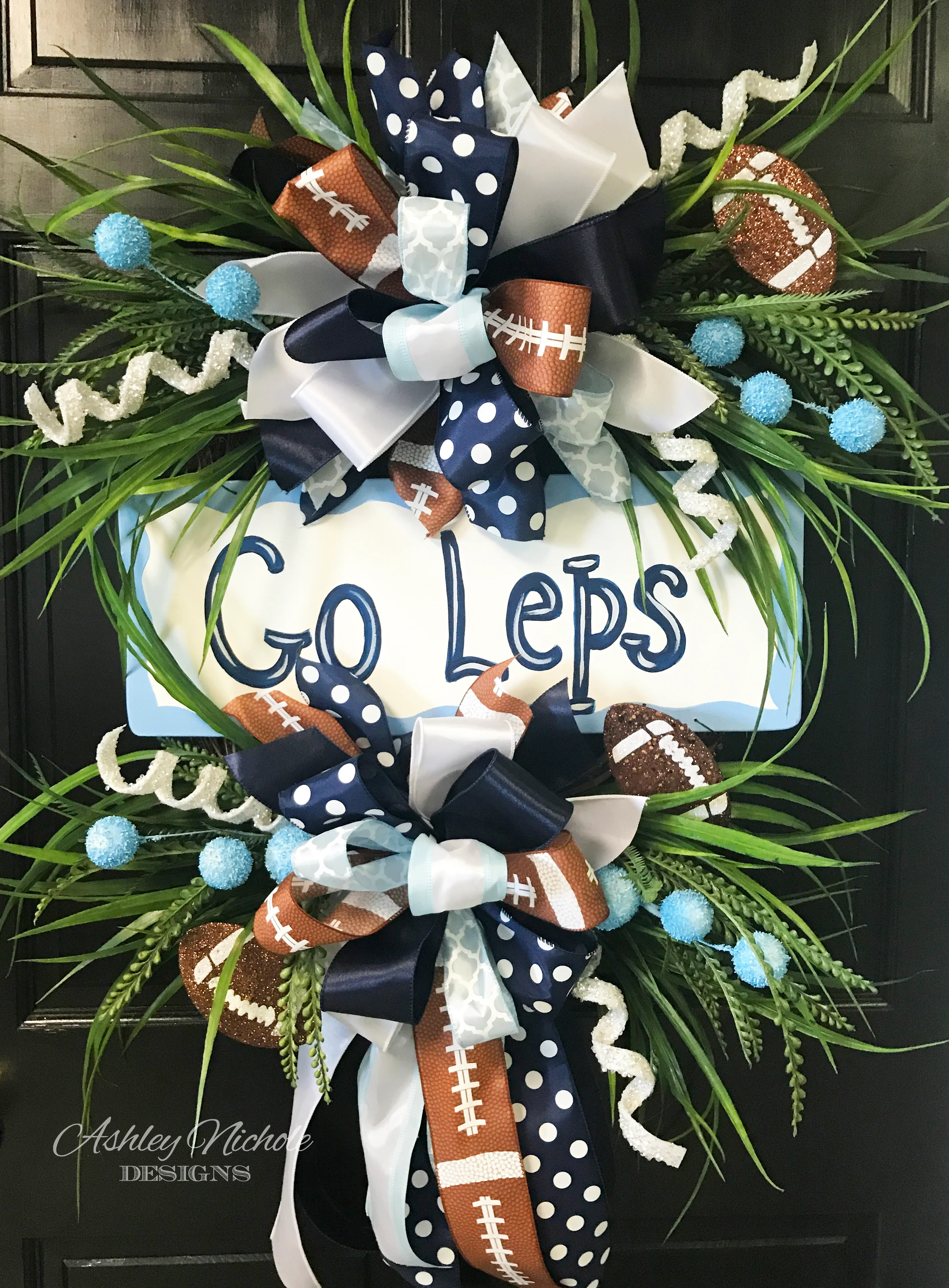 Team Football Wreath - CHOOSE your team! - Image 9
